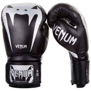 Imagem de Venum Luvas de boxe Giant 3.0 – 340 g, preto/prata, 340 g