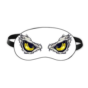 Imagem de Protetor de olhos de dragão chinês com desenho de animal de desenho animado macio para noite
