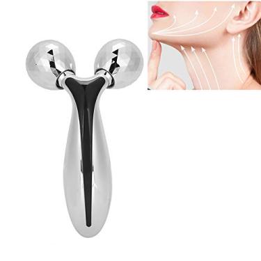 Imagem de Massageador Facial De Rolo 3D, Uso De Corpo Inteiro, Rosto V, Lifting De Pele Facial, Massageador De Rolo De Ajuste Firme, Mini Massageador Corporal Manual Portátil Para Braço (2 #)