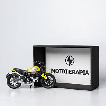Imagem de Miniatura Ducati Scrambler com Expositor