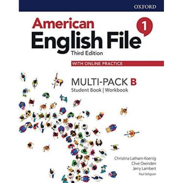 Imagem de American English File 1B Multi-Pack With Online Pr