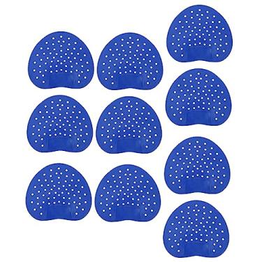 Imagem de WHAMVOX 10 Pcs Almofada De Urina Tapetes De Filtro De Mictório Ambientador De Escritório Neutralizador De Odor De Mictório Telas De Mictório Cara Tapete Higiênico Plástico Toalete