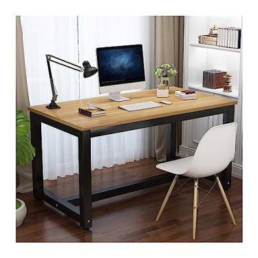 Imagem de Mesa de computador de aço reforçado PC extensão de mesa dupla simples moderna economia doméstica jogos mesa de quarto mesa de escritório mesa de PC (cor: 05, tamanho: 100 * 50 * 74 cm)