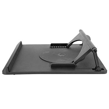 Imagem de Suporte para Tablet Com Rotação de 360 ​​graus, Plástico Preto, Inclinação de 7 Estágios, Uso para Computadores, Tablets, Livros, Tabelas de Cópia