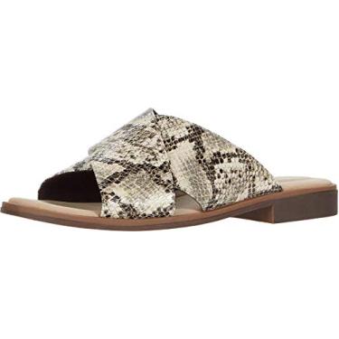Imagem de Clarks Sandália Declan Ivy feminina, Tupe Snake Sintético, 34