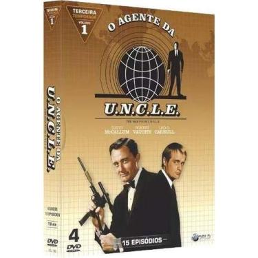 Imagem de Box Dvd O Agente Da U.N.C.L.E. Terceira Temporada Volume 1 - World Cla