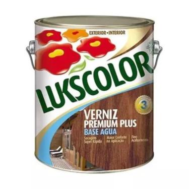 Imagem de Verniz Madeira Base Água Incolor Brilhante 3,6l Lukscolor Inc