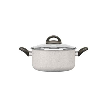 Imagem de Brinox - Caçarola com Tampa 20Cm 2,65L Ceramic Life Suprema - Vanilla