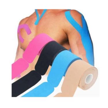 Imagem de Kinesio tape fita adesiva muscular/lesão/bandagem