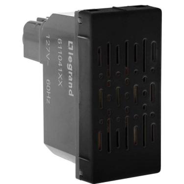 Imagem de Campainha cigarra de embutir 127v pial plus+ legrand preto