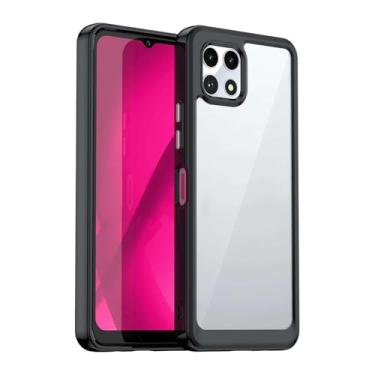 Imagem de Capas Compatível com T-Mobile REVVL 7,Caixa de telefone,fino e leve,resistente a riscos,anti-impressão digital e proteção contra queda