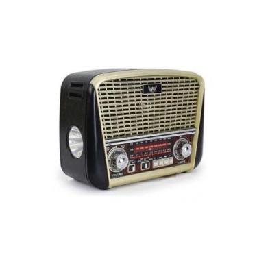 Imagem de Rádio Vintage Retrô Antigo Bluetooth Usb Am Fm Usb - ALTOMA X