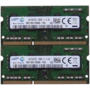 Imagem de SAMSUNG RAM Memória 8GB Kit (2 x 4GB) DDR3 PC3-12800,1600MHz Para 2012 Apple MacBook Pro, iMac e Mac Mini 2011/2012 8 GB