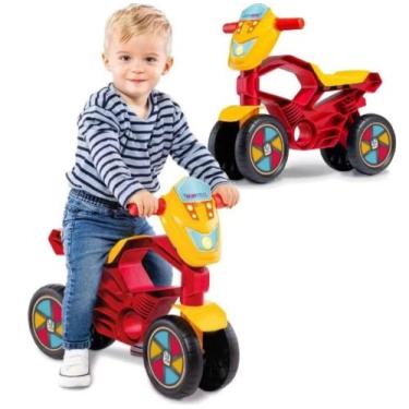 Imagem de Motoca Triciclo Totokross Cardoso Equilibrio Infantil ORIGINAL Sem Ped