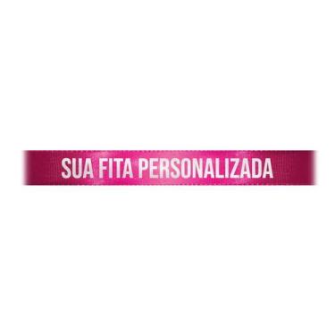 Imagem de Fita de Cetim Personalizada CFS002 - 10mm X 45metros - Pink 303 - 01 U