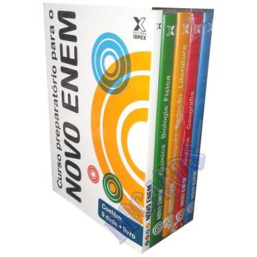 Imagem de Curso Preparatório Para O Novo Enem 9 Dvds + Livro Ed Ibpex