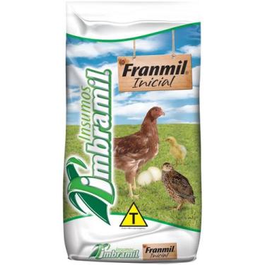 Imagem de Ração Inicial Farinhada Para Aves Pintinhos 5Kg - Franmil - Imbramil