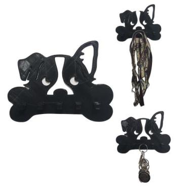 Imagem de Porta Coleira/Chaves Cachorro Border Collie - Espaço 3d