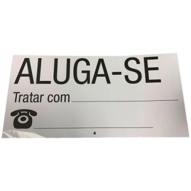 Imagem de Placa De Aluga-se C/2 - Pro Fácil