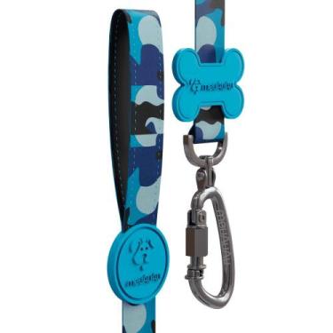 Imagem de Guia para cachorro meuauau - armyblue, 0.20