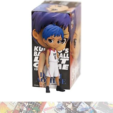 Imagem de Daiki Aomine (Vorpal Swords) [A]: 14cm Q Posket Mini Statue Figurine Bundled with 1 A.C.G. Compatible Theme Trading Card (19016)