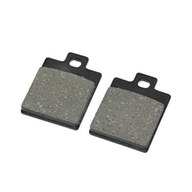 Imagem de Vespa Pastilhas de freio dianteiras OEM genuínas direita ou esquerda para Vespa Elettrica, LT, LX, LXV, Primavera, S, Sprint também Piaggio Liberty, Sfera, ZIP II e Derbi Sonar (50-150cc) números OEM 651356, 647073, 650986