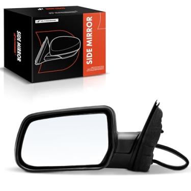 Imagem de A-Premium Espelho retrovisor elétrico do lado do motorista - compatível com Chevrolet Equinox 2010-2011/2015-2017 - Espelho retrovisor externo preto dobrável manual não aquecido - Substituição #