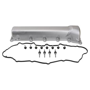 Imagem de TRQ Tampa da válvula esquerda lado do motorista compatível com Chrysler Aspen 2007 2000-2007 Dodge Dakota Durango 2002-2007 Ram 1500 2006-2007 Jeep Commander 1999-2007 Grand Cherokee Mitsubishi Raider