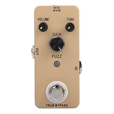 Imagem de Pedal de Efeito de Guitarra Elétrica Fuzz retrô, Caixa de Metal, Pedal de Efeito Estilo Fuzz, Distorção para Músicos de Rock