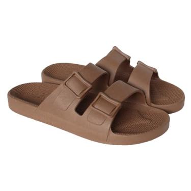 Imagem de Linus - Sandália Unissex Tabaco 40/41, Confortável, Resistente e Vegana