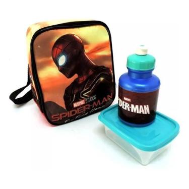 Imagem de Lancheira Térmica Infantil Homem Aranha Spiderman F5 - proprio