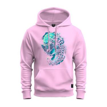 Imagem de Moletom Canguru Premium Unissex Estampado Cavalo Marinho Bolado - Supr