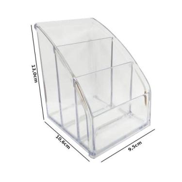 Imagem de Porta Objeto Organizador Maxcril Cristal