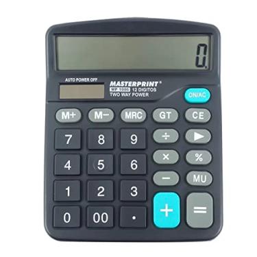 Imagem de Calculadora De Mesa Mp 1086 12 Dig. Az/Cz Pl/Solar - 101004