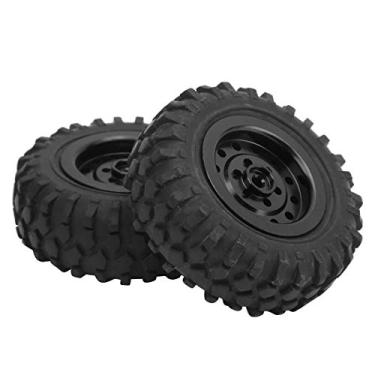 Imagem de Pneus de Caminhão RC, Rodas e Pneus de Caminhão RC Antiderrapantes Pneus de Borracha RC Resistentes Ao Desgaste Com Parafuso Boas Alternativas para Caminhões de Controle Remoto