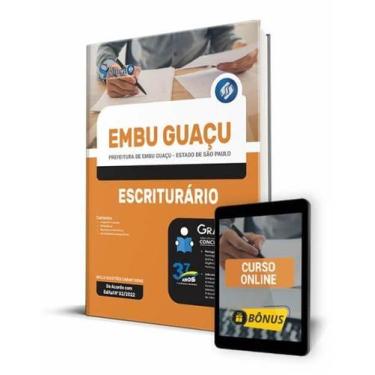 Imagem de Apostila Prefeitura de Embu Guaçu - SP - Escriturário - Editora Soluçã