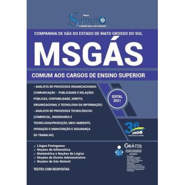 Imagem de Apostila MSGÁS - Comum aos Cargos de Ensino Superior - Editora Solução