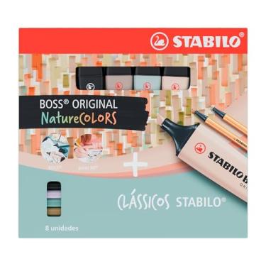 Imagem de Stabilo KIT NatureCOLORS, Point 88 + BOSS, 8 peças, KIT 2
