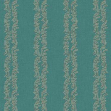 Imagem de Papel De Parede Waverly Stripes Turning Tides Azul-prata Sv2711 Waverly Stripes Sv2711