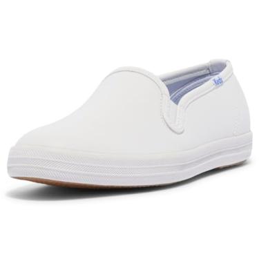 Imagem de Keds Tênis feminino Champion sem cadarço, couro branco, 42, Couro branco, 41