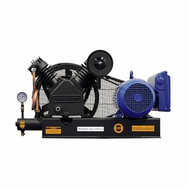 Imagem de Compressor de Ar Alta Pressão Sobre Base Monofásico 5HP 220/440V 013522 Chiaperini