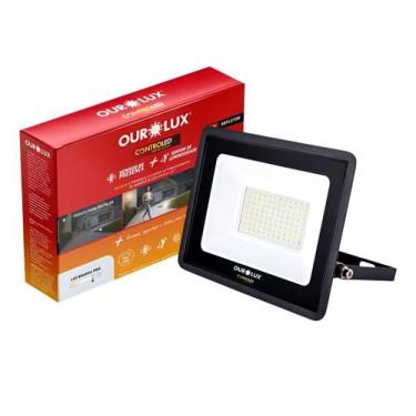 Imagem de Refletor LED 50w Com Sensor de Presença Controled Ourolux