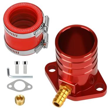 Imagem de CILOYU Kit adaptador de tubo de admissão de mini bicicleta para Predator 420 301cc 459cc 11Hp 13Hp GX390 GX340 GX270 Motor Mini Bike Go Kart Bomba de água Powersports peças de desempenho para