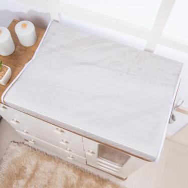 Imagem de Trocador Anatômico Plastificado Basic Menino e Menina para Bebê - Migu