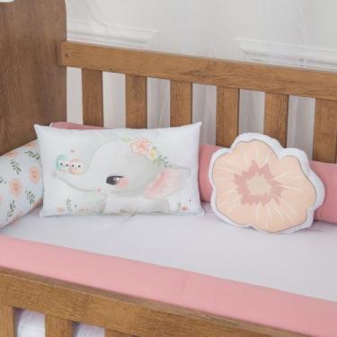 Imagem de Kit Almofada Decorativa 2 Peças Estampas Variadas - Miguel baby, Elefa