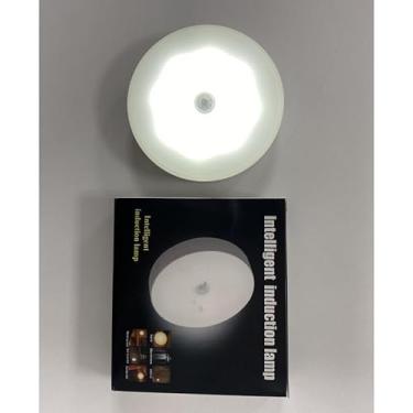 Imagem de Luminárias Luz Noturna LED Sem Fio Com Magnético Sensor Presença Usb Recarregável Quente e Fria Lâmpada Branco (luz fria)