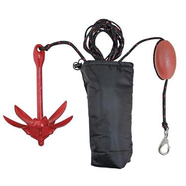 Imagem de Extreme Max Kit completo de âncora de galho 3006.6548 BoatTector para pequenos barcos, caiaques, PWC, Jet Ski, pranchas de remo, etc. - 1,6 kg.