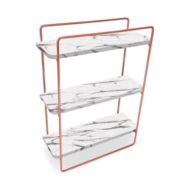 Imagem de Prateleira de Parede Decorativa Corsari - cobre/vulcano