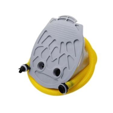 Imagem de YIJU Bomba de ar Bomba para prancha de remo Fácil de encher e desinflar Balões de porão para barcos Caiaques Bola de praia Colchões de ar, 26x20cm