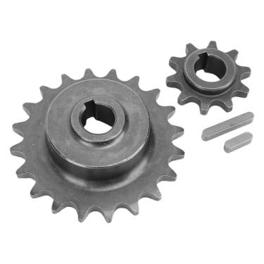 Imagem de Sprocket de 420 Chain 10 20 Dente 5/8 de Polegada Diâmetro Roda Dentada Com Kit de Substituição de Chave para Mini -bicicleta Go Kart Peças